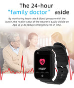 Bracelet traqueur intelligent GPS REACHFAR RF-V46-B, prend en charge SOS / Appareil photo / Gestion de la santé / 4G LTE / Pression artérielle / Fréquence cardiaque, pour l'Amérique du Nord / l'Amérique du Sud, RF-V46-B