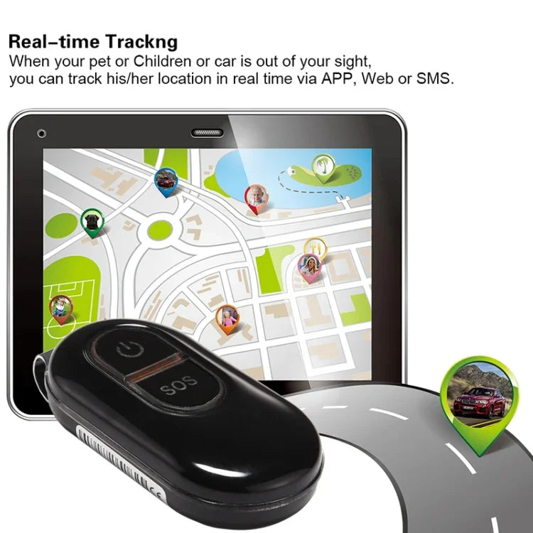 Traceur GPS GSM / GPRS pour voiture, camion ou véhicule LK106, LK106
