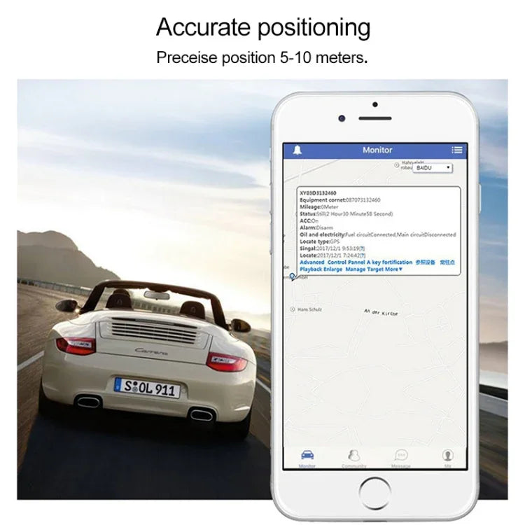 Traqueur GPS TK800B pour voiture, camion, véhicule, 2G GSM GPRS, TK800