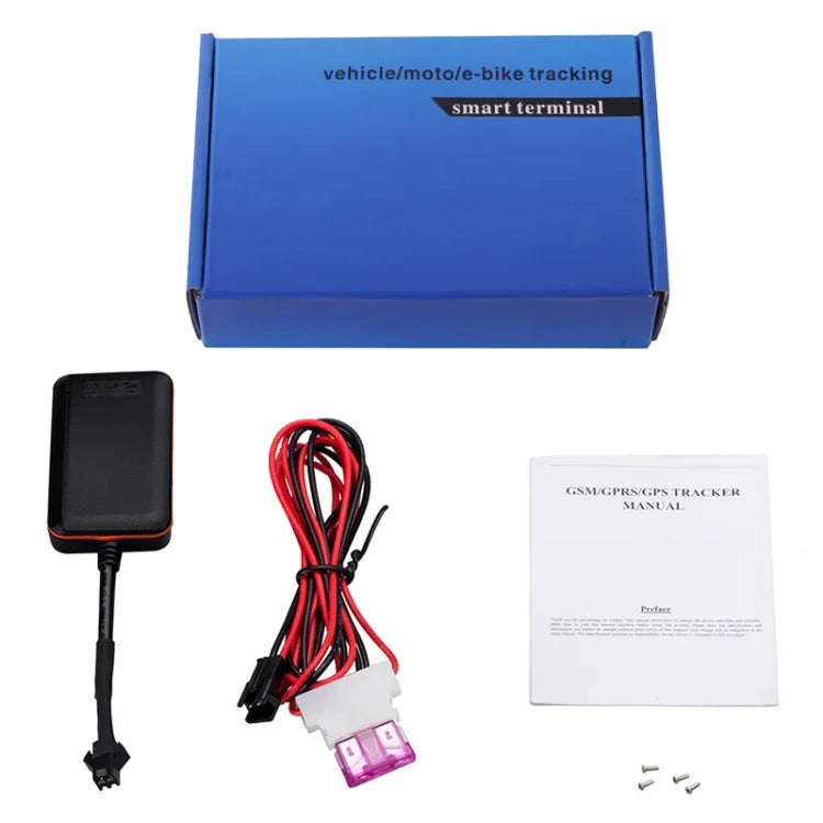 TK108 2G 2PIN Traceur GPS GSM GPRS en temps réel pour voiture et camion, prise en charge AGPS, 2PIN