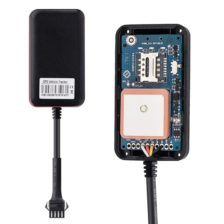 Traceur GPS TK108 2G 4PIN en temps réel pour voiture, camion et véhicule, prise en charge AGPS avec relais et batterie, 4PIN