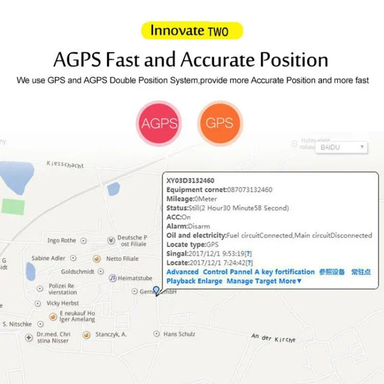 Traceur GPS TK205 2G en temps réel pour voiture et camion, supporte AGPS avec relais et batterie, TK205