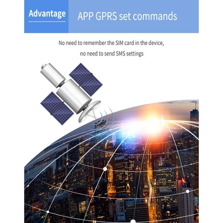 TK202A Traceur GPS 4G pour voiture et camion, supporte AGPS, capacité de la batterie : 6500mAh, 4G 6500mAh