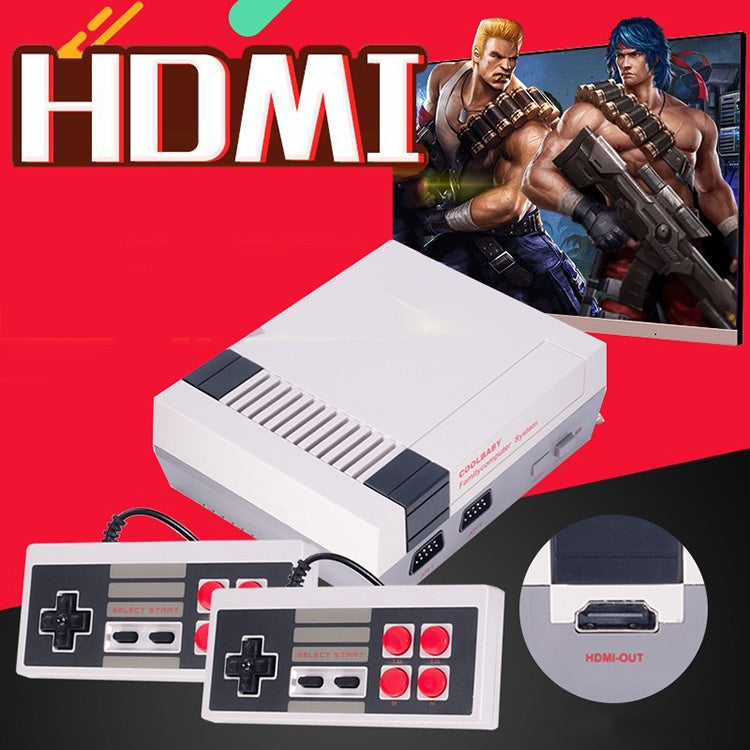 Console de jeu vidéo mini HDMI HD rétro classique, 600 jeux intégrés, prise UE, 600 jeux (prise UE), 600 jeux (prise US)
