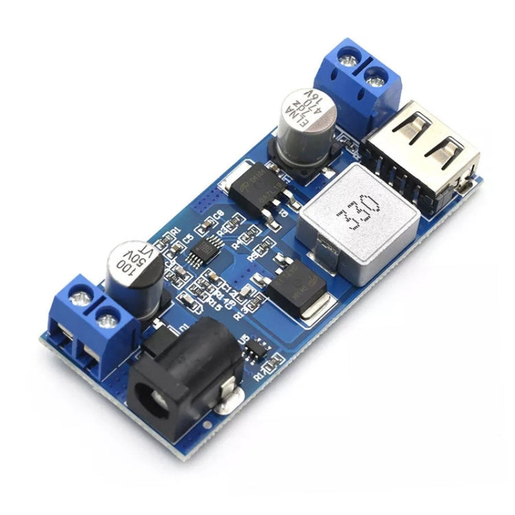Convertisseur d’alimentation abaisseur DC 24V/12V vers 5V 5A module de réduction de tension pour charge USB