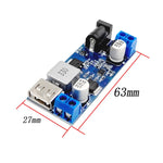 Convertisseur d’alimentation abaisseur DC 24V/12V vers 5V 5A module de réduction de tension pour charge USB