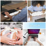 Tapis de souris avec repose-poignet en mousse à mémoire Cloud, attelle de poignet pour bureau