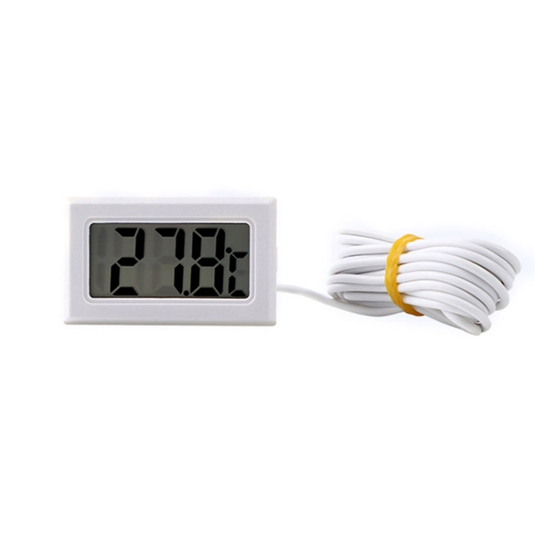 Mini LCD Indoor Digital Thermometer (Celsius Display), (Celsius Display) (White)