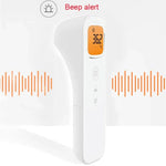 E122 Thermomètre auriculaire et frontal Thermomètre numérique infrarouge pour bébés, enfants et adultes Mesure en 1 seconde, E122