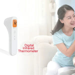 E122 Thermomètre auriculaire et frontal Thermomètre numérique infrarouge pour bébés, enfants et adultes Mesure en 1 seconde, E122