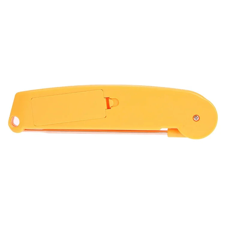 Thermomètre à sonde pliable étanche pour cuisine, cuisson, barbecue TS-BY52-Y (Jaune), TS-BY52-Y