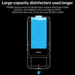 Thermomètre sans contact K9 Pro avec capteur de distance sensible à la lumière corporelle + Distributeur automatique de savon liquide sans contact 1000ml avec support de base, K9 Pro