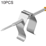 10 PCS Support de Sonde pour Barbecue Cuisine Maison, Spécification: Support de Sonde à Trou Unique, Trou Unique