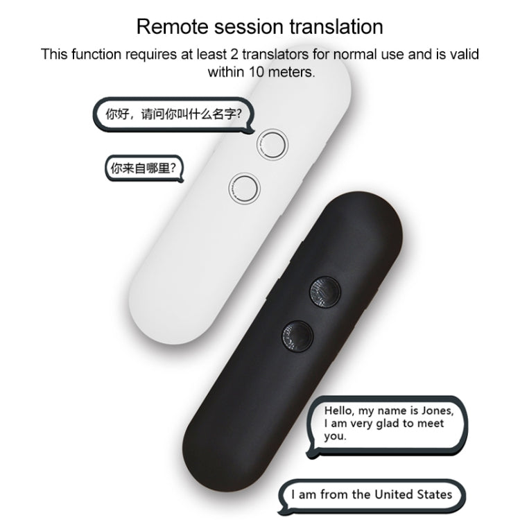T4 Traducteur vocal intelligent portable avec IA, pour voyages d'affaires, traduction en temps réel, prend en charge 42 langues