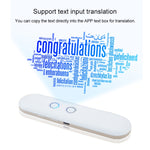 T4 Traducteur vocal intelligent portable avec IA, pour voyages d'affaires, traduction en temps réel, prend en charge 42 langues