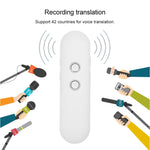 T4 Traducteur vocal intelligent portable avec IA, pour voyages d'affaires, traduction en temps réel, prend en charge 42 langues