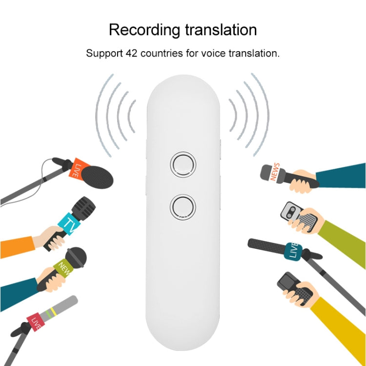 T4 Traducteur vocal intelligent portable avec IA, pour voyages d'affaires, traduction en temps réel, prend en charge 42 langues