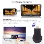 Récepteur de Dongle d'affichage WiFi sans fil M4 Plus Airplay Miracast DLNA 1080P HDMI TV Stick pour iPhone, Samsung et autres Smartphones Android, M4 Plus