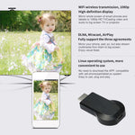 Récepteur de Dongle d'affichage WiFi sans fil M4 Plus Airplay Miracast DLNA 1080P HDMI TV Stick pour iPhone, Samsung et autres Smartphones Android, M4 Plus