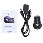 Récepteur de Dongle d'affichage WiFi sans fil M4 Plus Airplay Miracast DLNA 1080P HDMI TV Stick pour iPhone, Samsung et autres Smartphones Android, M4 Plus