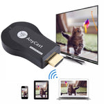 Récepteur de Dongle d'affichage WiFi sans fil M4 Plus Airplay Miracast DLNA 1080P HDMI TV Stick pour iPhone, Samsung et autres Smartphones Android, M4 Plus