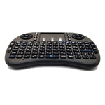 Langue prise en charge : russe. Clavier sans fil i8 Air Mouse avec pavé tactile pour boîtiers TV Android, Smart TV, tablettes PC, Xbox 360, PS3 et HTPC/IPTV.