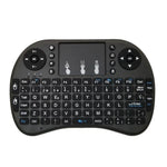 Langue prise en charge : espagnol. Clavier sans fil i8 Air Mouse avec pavé tactile pour boîtier TV Android, Smart TV, tablette PC, Xbox 360, PS3 et HTPC/IPTV (espagnol).