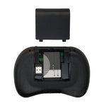 Langue prise en charge : espagnol. Clavier sans fil i8 Air Mouse avec pavé tactile pour boîtier TV Android, Smart TV, tablette PC, Xbox 360, PS3 et HTPC/IPTV (espagnol).