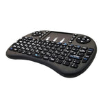 Langue prise en charge : hébreu. Clavier sans fil i8 Air Mouse avec pavé tactile pour boîtier TV Android, Smart TV, tablette PC, Xbox 360, PS3 et HTPC/IPTV.