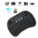 Langue prise en charge : hébreu. Clavier sans fil i8 Air Mouse avec pavé tactile pour boîtier TV Android, Smart TV, tablette PC, Xbox 360, PS3 et HTPC/IPTV.