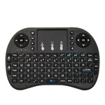 Langue prise en charge : anglais. Clavier sans fil i8 Air Mouse avec pavé tactile pour boîtier TV Android, Smart TV, tablette PC, Xbox 360, PS3 et HTPC/IPTV (anglais).