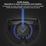 TX800 Adaptateur audio émetteur-récepteur Bluetooth 5.0 à fibre optique avec double antenne et écran OLED
