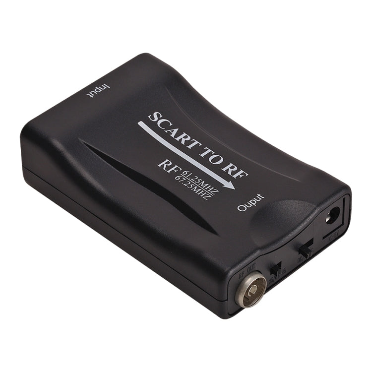 Convertisseur vidéo péritel vers RF, supporte les fréquences RF 67,25 MHz, 61,25 MHz, péritel vers RF