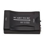 Convertisseur vidéo péritel vers RF, supporte les fréquences RF 67,25 MHz, 61,25 MHz, péritel vers RF