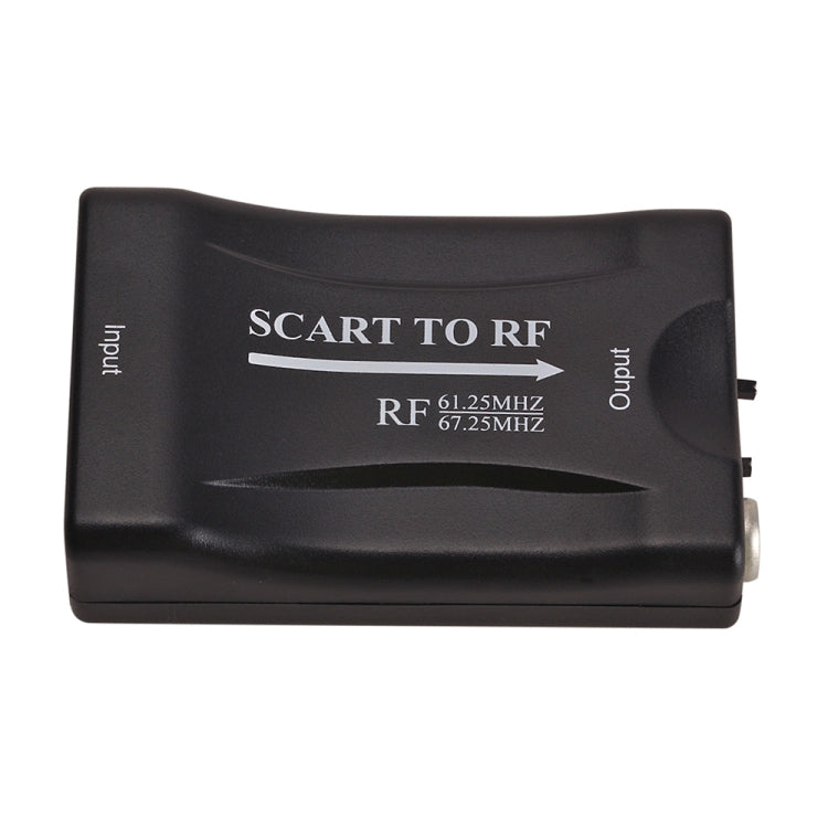 Convertisseur vidéo péritel vers RF, supporte les fréquences RF 67,25 MHz, 61,25 MHz, péritel vers RF
