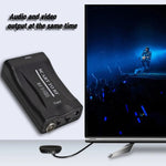 Convertisseur vidéo péritel vers RF, supporte les fréquences RF 67,25 MHz, 61,25 MHz, péritel vers RF