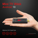 X96 S400 Android 10.0 Mini Clé TV, Allwinner H313 Quad Core ARM Cortex A53, 1Go + 8Go, Supporte WiFi, HDMI, Carte TF, USB, 1Go+8Go