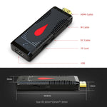 X96 S400 Mini clé TV Android 10.0, Allwinner H313 Quad Core ARM Cortex A53, 2 Go + 16 Go, prend en charge le WiFi, HDMI, carte TF, USB, 2 Go+16 Go