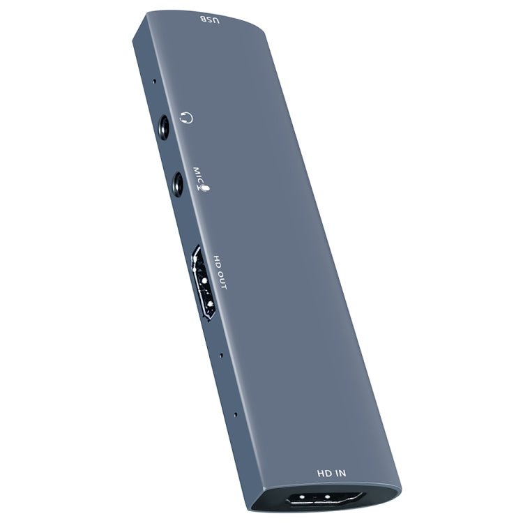 Z46 Carte de Capture Vidéo HDMI + Micro + Audio + USB avec Boucle, Z46