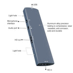 Z46 Carte de Capture Vidéo HDMI + Micro + Audio + USB avec Boucle, Z46