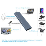 Z46 Carte de Capture Vidéo HDMI + Micro + Audio + USB avec Boucle, Z46