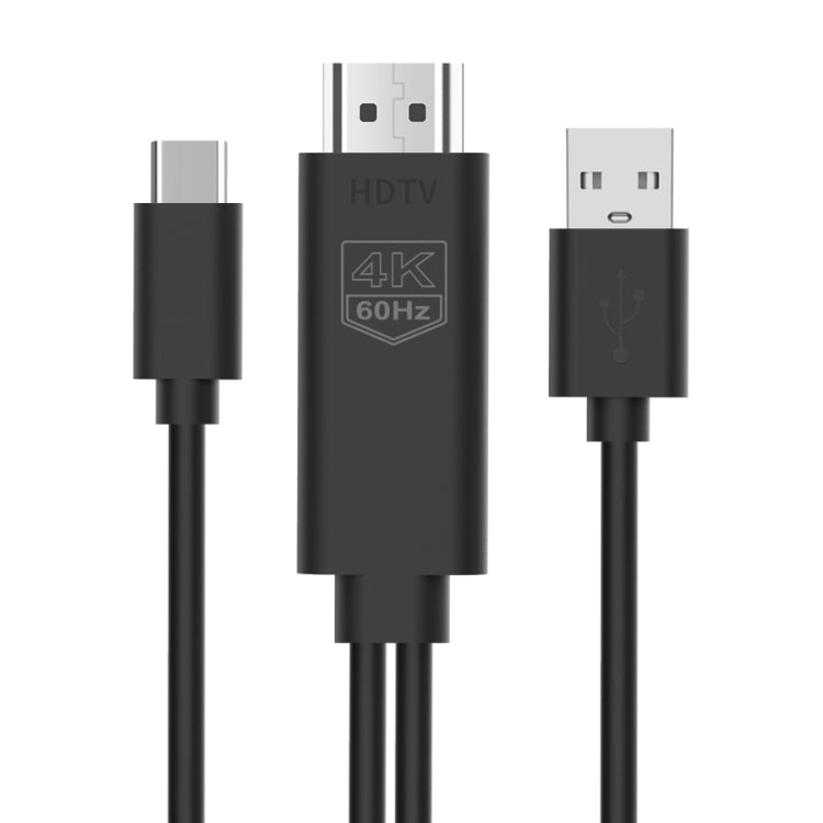 Câble HDTV plastique UC502 USB-C / Type-C 4K 60 Hz, UC502