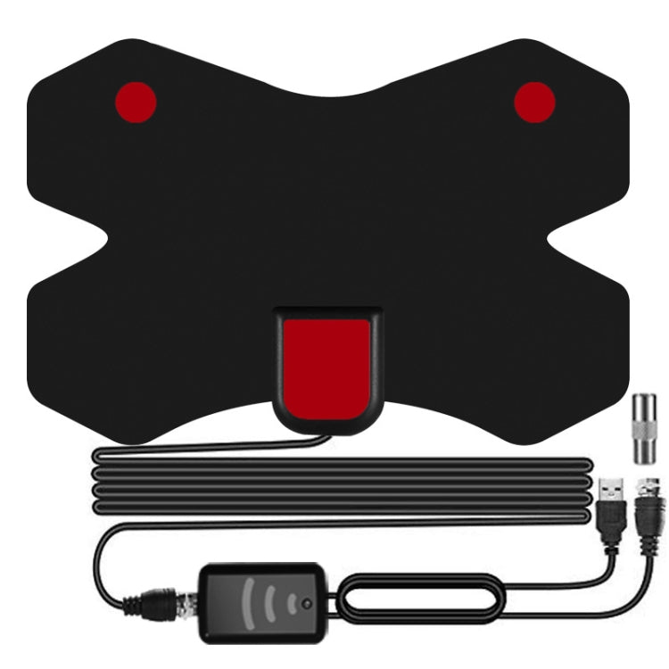 Antenne HDTV 25dB 4K MYC-HDTV050 X Shield, Portée de réception : 150 miles, MYC-HDTV050