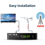 Décodeur récepteur TNT DVB-TC/C Full HD 1080P T15-T2, prise EU, TT0189EU, TT0189US