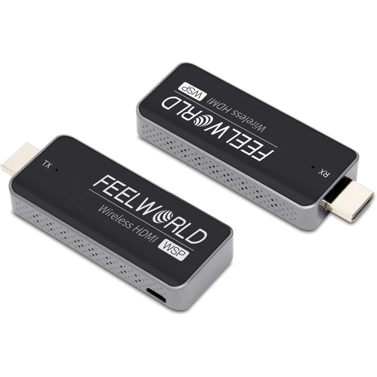 Kit prolongateur émetteur et récepteur HDMI sans fil FEELWORLD WSP 1080P avec portée de 50 m, émetteur et récepteur HDMI