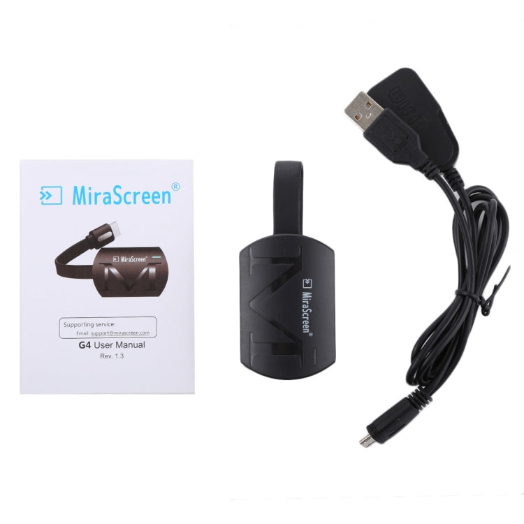 MiraScreen G4 Clé HDMI sans fil HD 1080P Lecteur multimédia WiFi Miracast, G4
