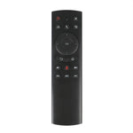 Télécommande G20S 2.4G avec souris aérienne, saisie vocale haute fidélité, apprentissage infrarouge et gyroscope 6 axes pour PC, boîtier TV Android, ordinateur portable et projecteur.