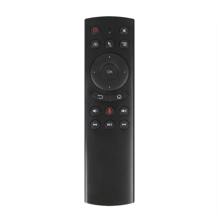 Télécommande G20S 2.4G avec souris aérienne, saisie vocale haute fidélité, apprentissage infrarouge et gyroscope 6 axes pour PC, boîtier TV Android, ordinateur portable et projecteur.
