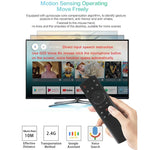 Télécommande G20S 2.4G avec souris aérienne, saisie vocale haute fidélité, apprentissage infrarouge et gyroscope 6 axes pour PC, boîtier TV Android, ordinateur portable et projecteur.