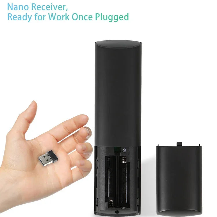 Télécommande G20S 2.4G avec souris aérienne, saisie vocale haute fidélité, apprentissage infrarouge et gyroscope 6 axes pour PC, boîtier TV Android, ordinateur portable et projecteur.